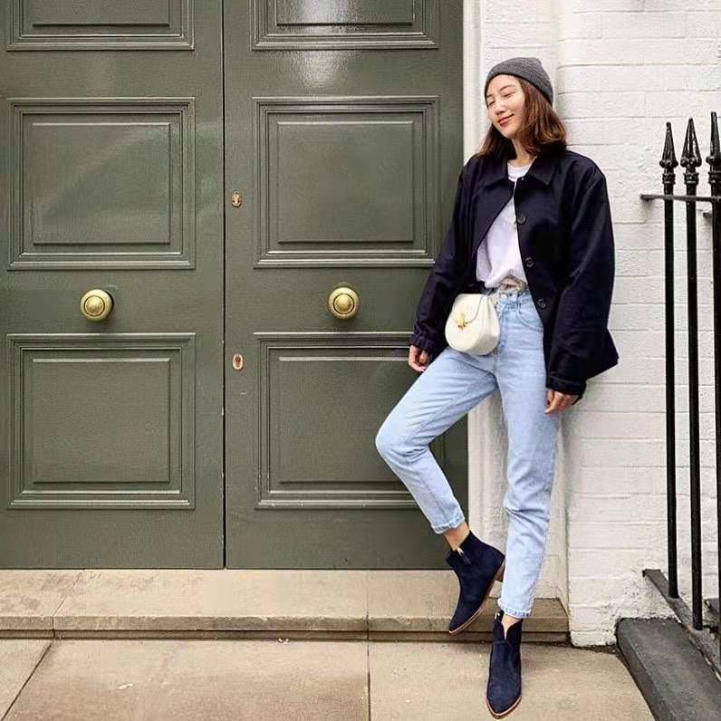 长得不美、就要靠穿，一穿就时髦的韩国时尚博主，穿搭套路就2点