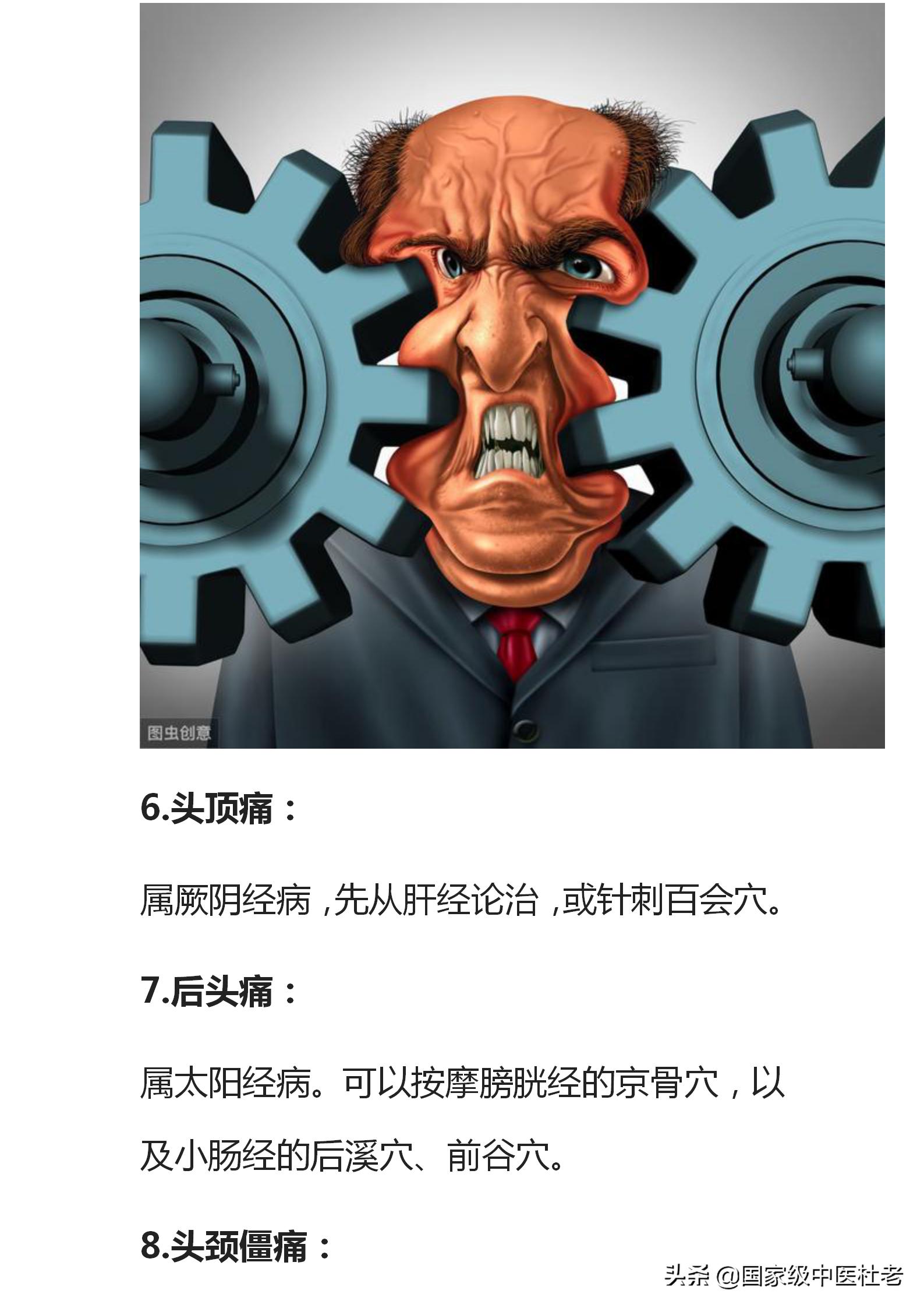 头痛是内脏在警告头顶痛,头痛是内脏的求救