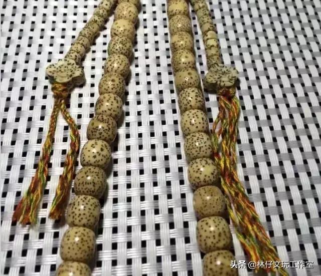 佛珠手串中间绳结打法,小佛珠手串怎么穿绳打结