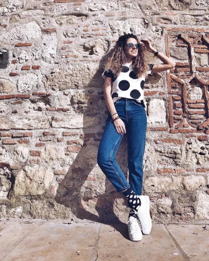 冬季高腰袜的穿法,保暖又好看的穿搭袜子