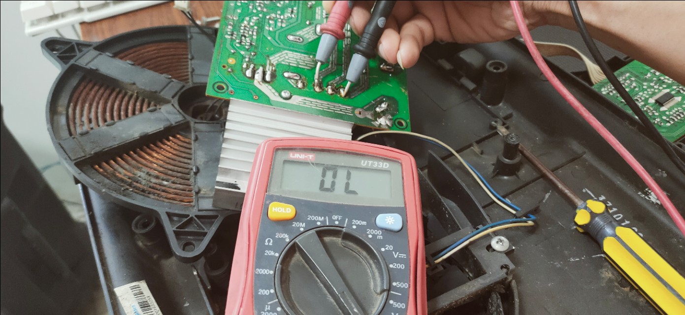 电磁炉维修不加热故障大全,电磁炉维修开关不灵怎么修