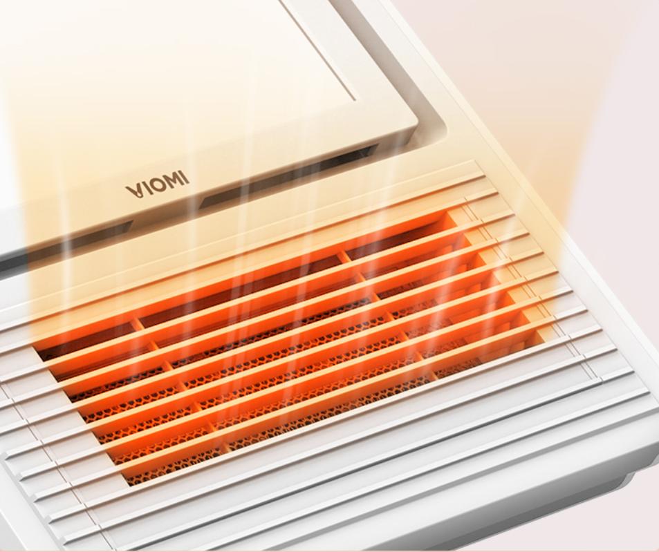 云米互联网多功能浴霸,云米互联网浴霸风暖版拆解