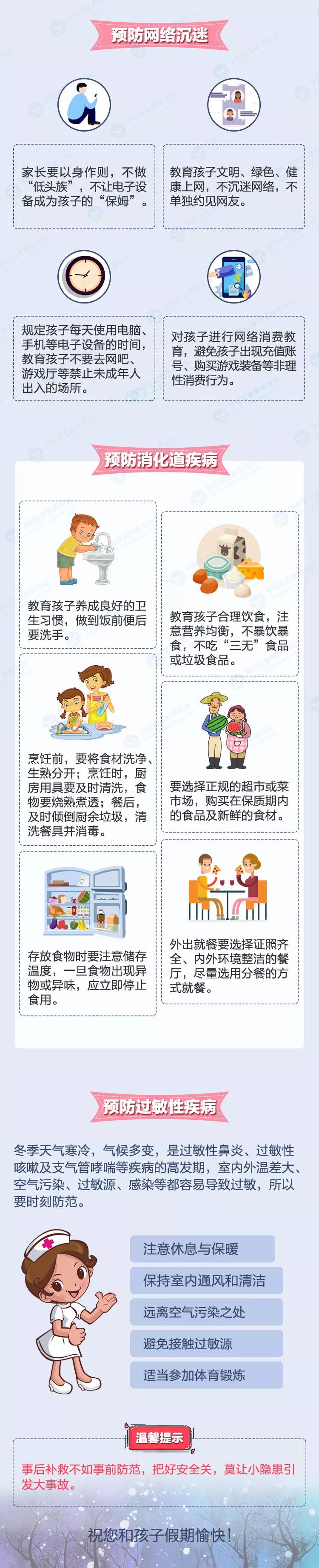 寒假安全提醒50个短句,2022年寒假假期安全教育温馨提示