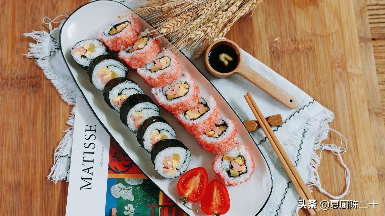 家庭版寿司简单做法,简单易做的寿司