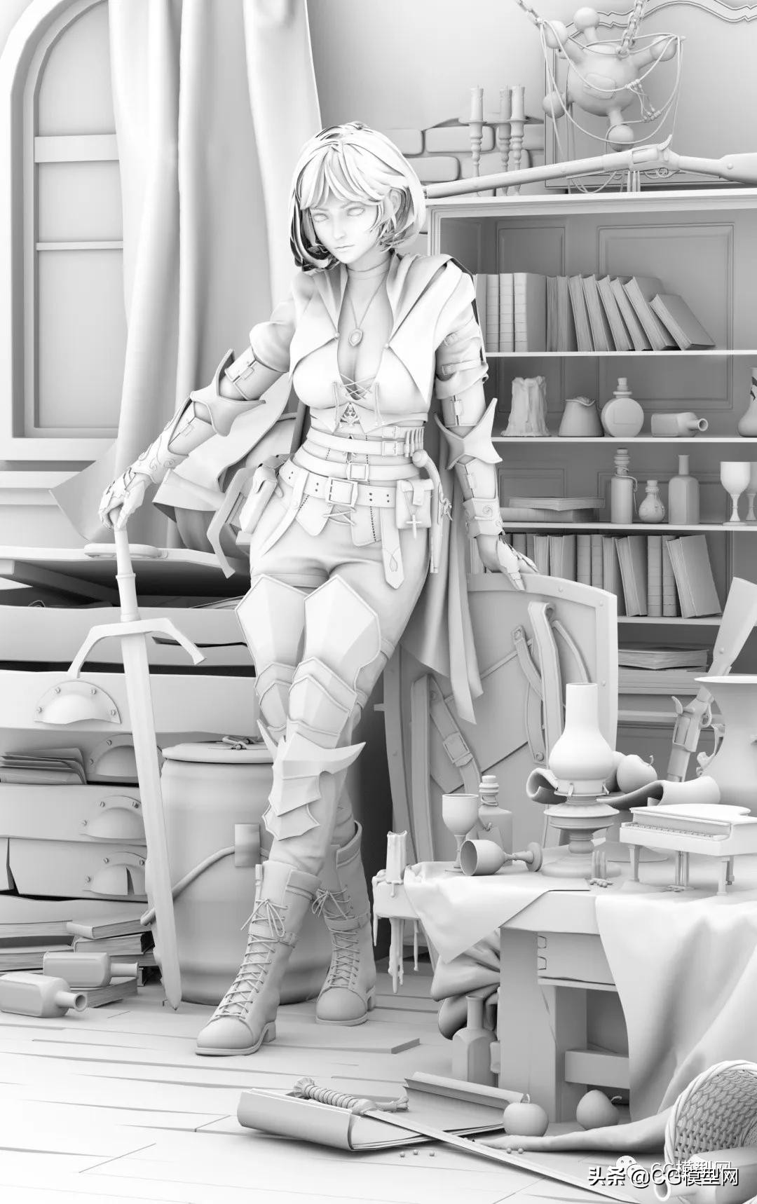 「榜单」202005期CG模型网作品展