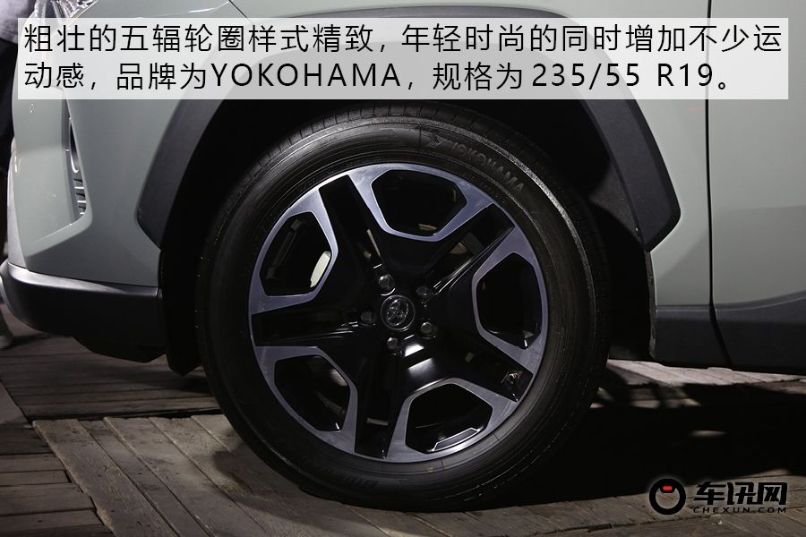 硬朗有型实拍全新丰田rav4荣放,全能中大型suv哪款最好