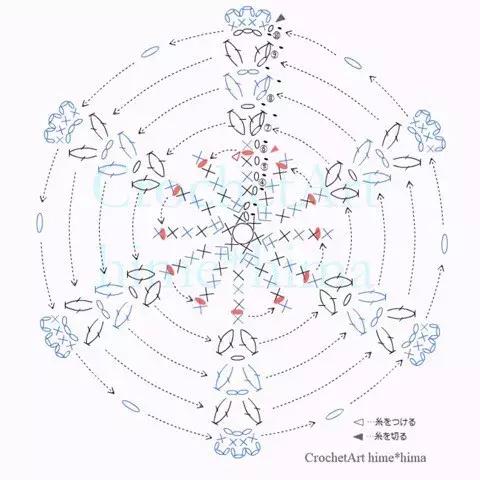 钩针足球篮球,钩针棒球图案