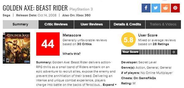 世嘉的战斧系列衍生作漫谈,街机经典游戏盘点大合集