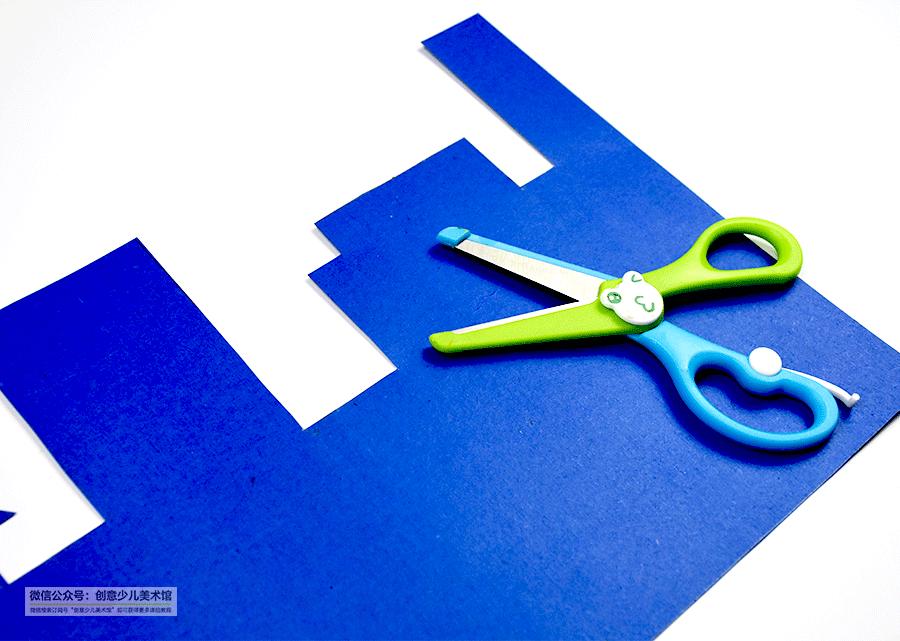 美丽的城市油画棒儿童画,儿童怎么画夜空油画棒