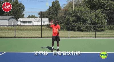 网球发球力道大小,发球时如何用上百分之百力道