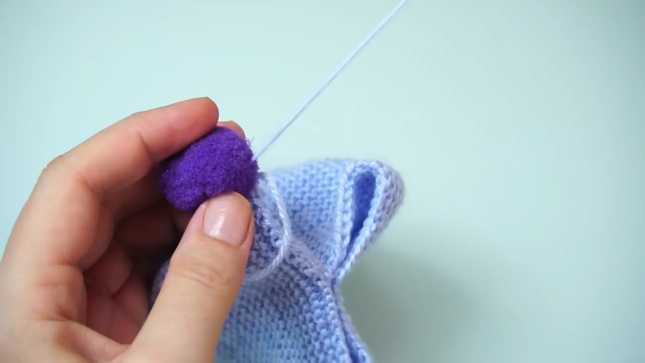 毛线手工编织婴儿帽,宝宝毛线帽钩织全过程