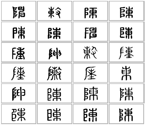 陈姓的来历400字,陈姓的来历简短