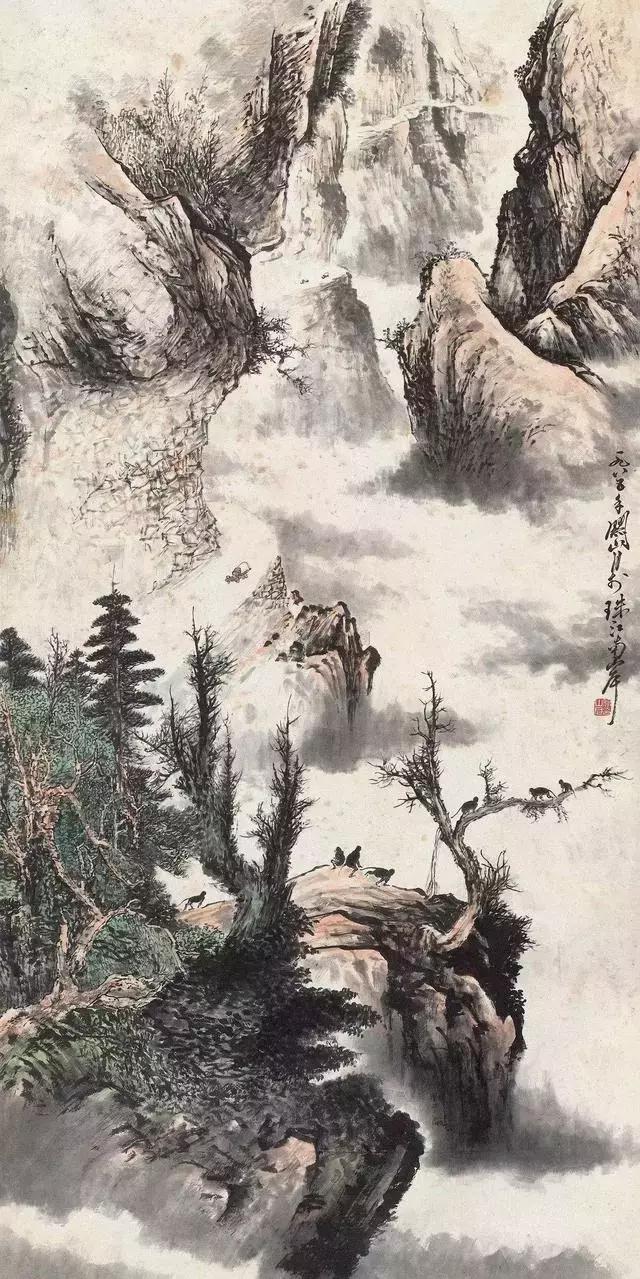 张大千一张画多少钱,张大千一般能卖多少钱