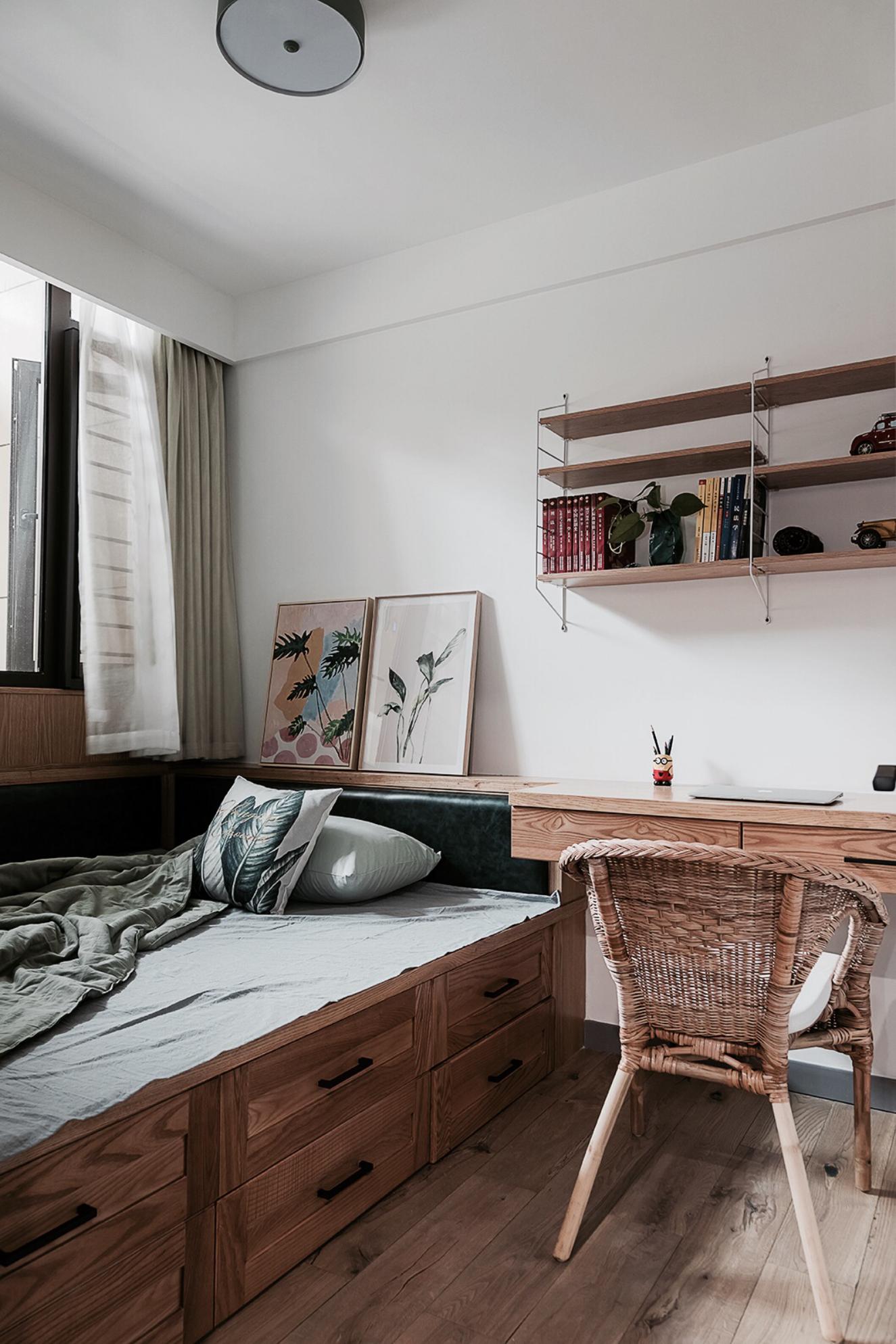 会呼吸的家居生活,极简轻奢全屋木作设计