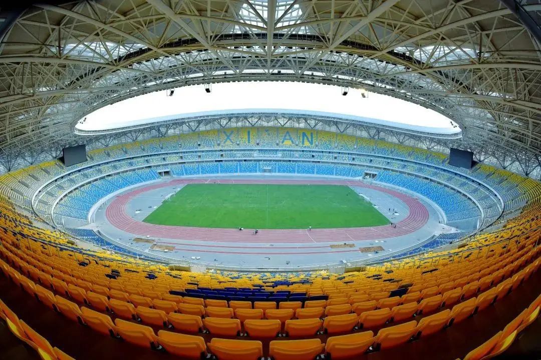 西安6万人足球场效果图,西安专业足球场建设进度