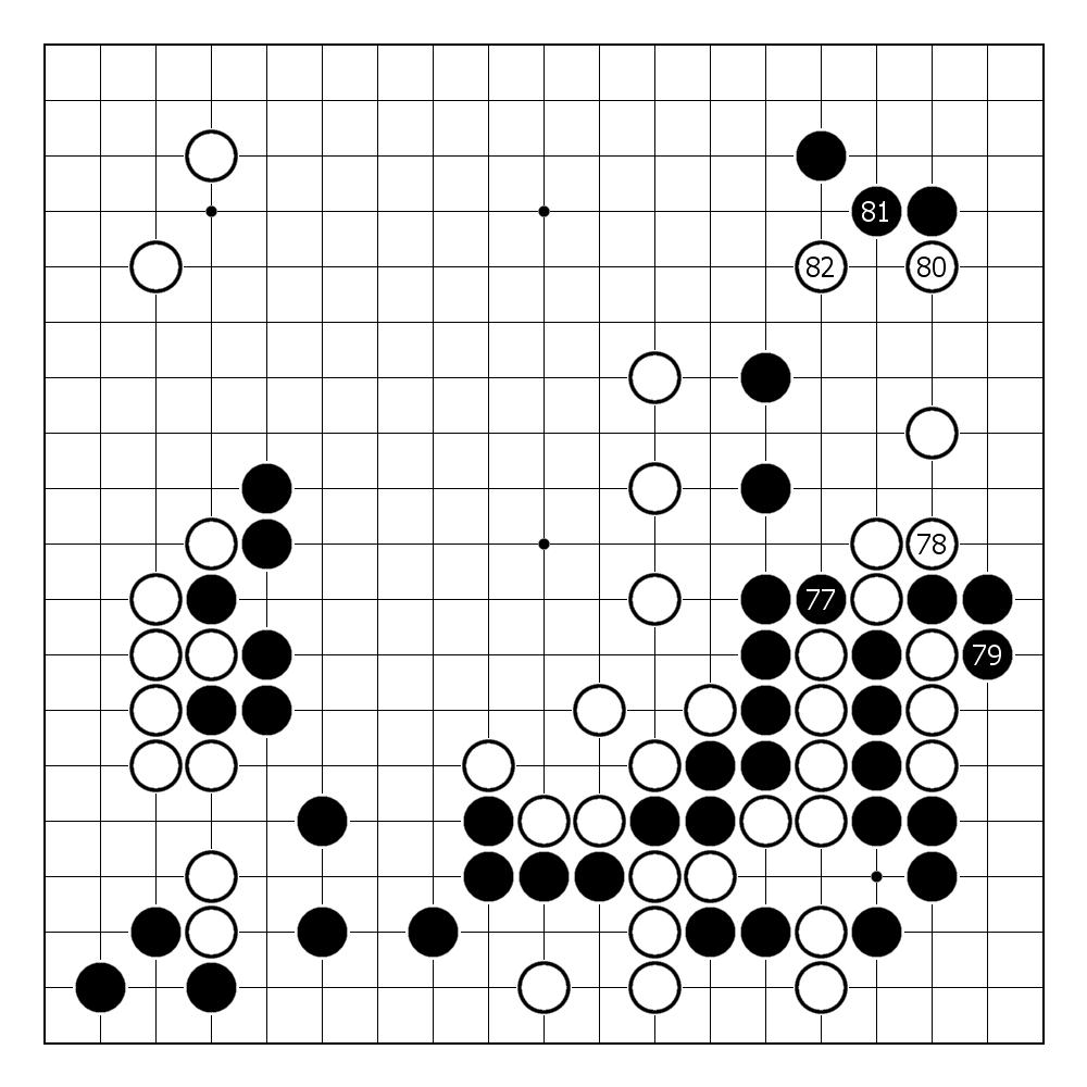 柯洁与朴廷桓对局23局全纪录（有谱有数据）