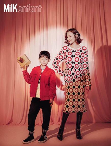 杨烁的小女儿正面照,杨烁杂志照