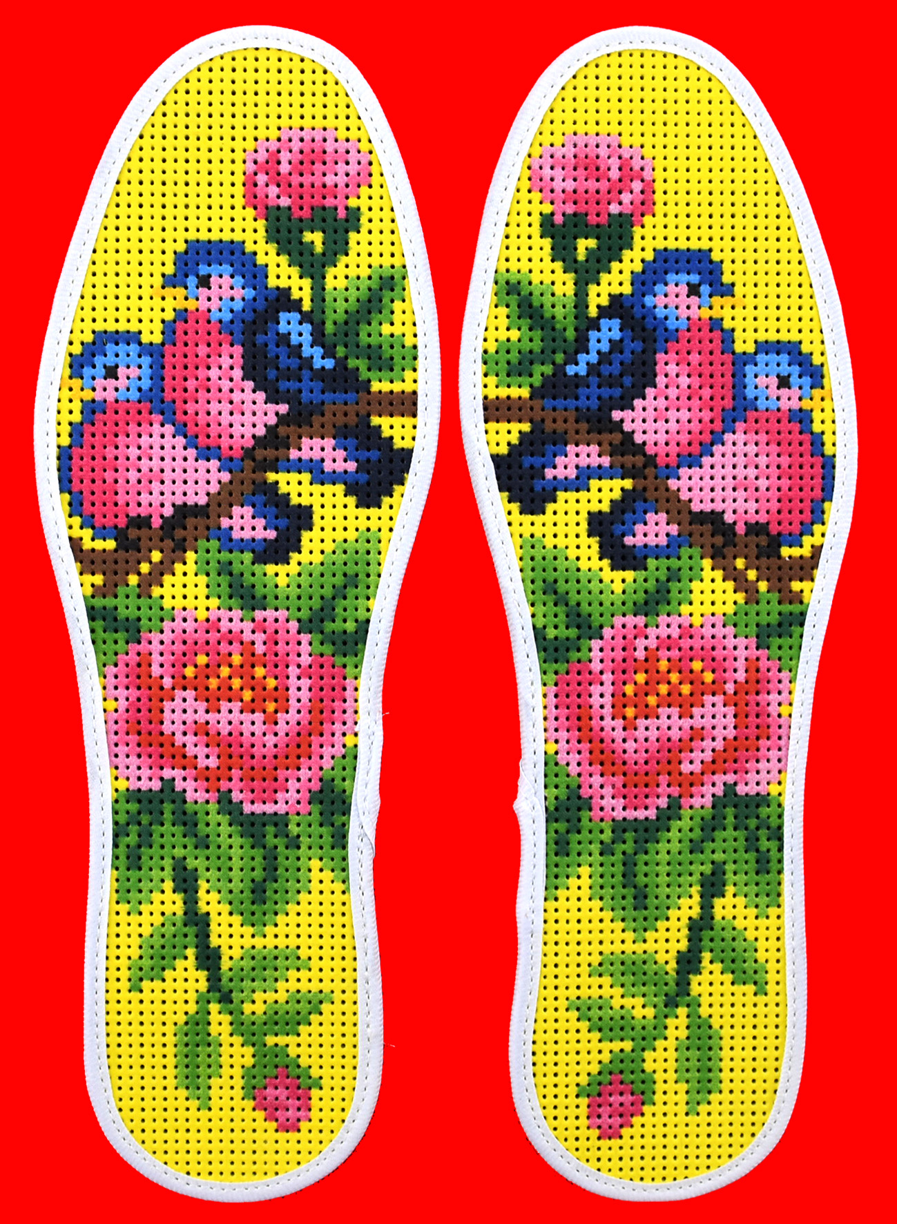 关于绣花鞋垫,绣花鞋垫分为几种