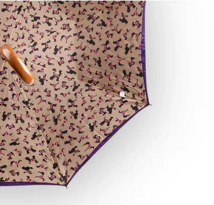 伞晴雨两用高颜值复古风胶囊伞,日系雨伞长伞推荐