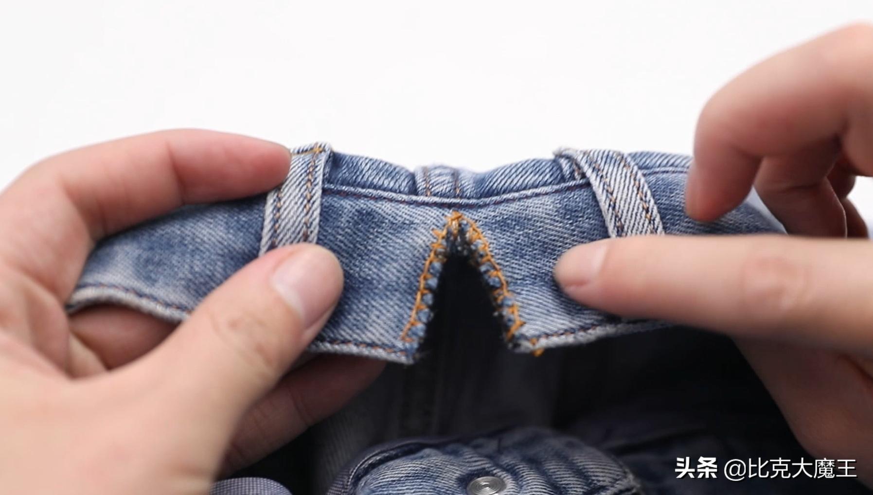 牛仔裤裤腰太大怎么剪掉小妙招,牛仔裤腰太小怎么换裤腰