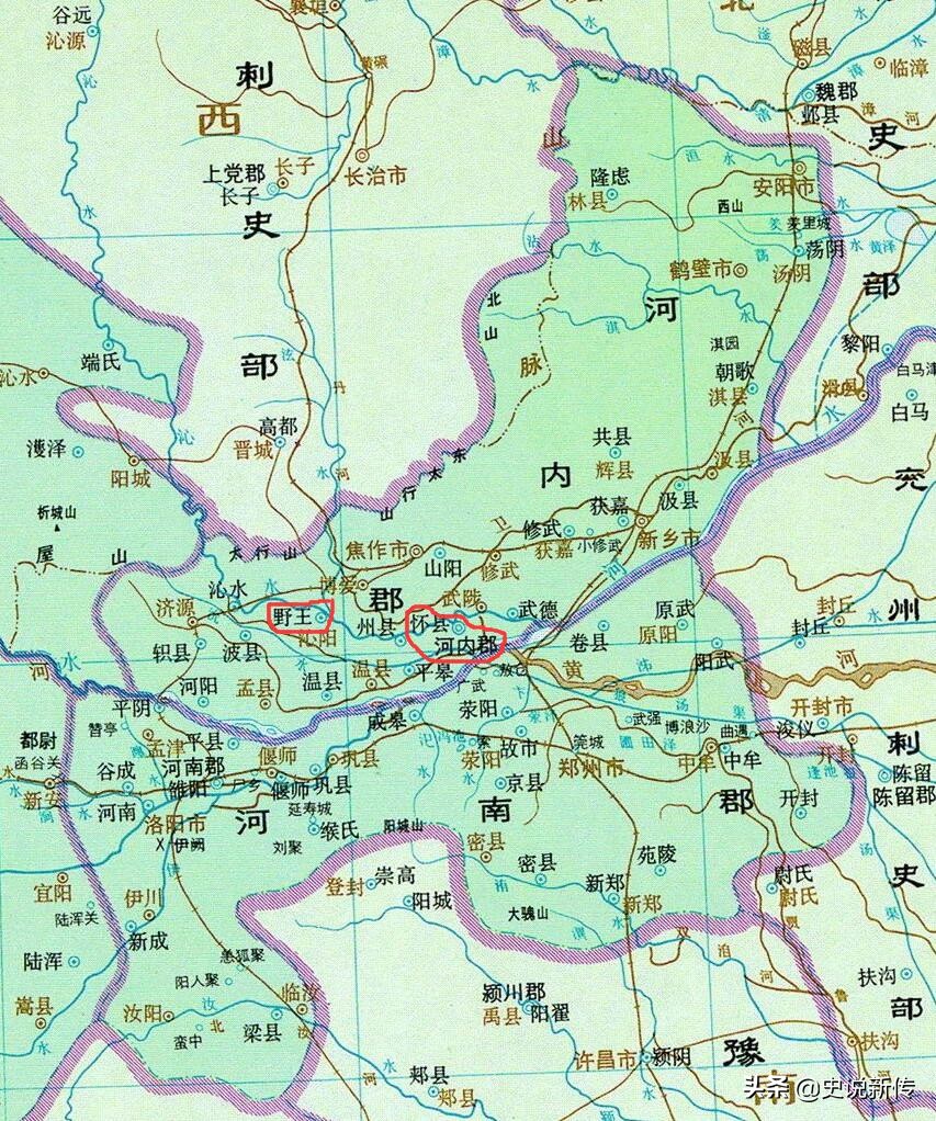 沁阳市全国首批千年古县,沁阳市的历史