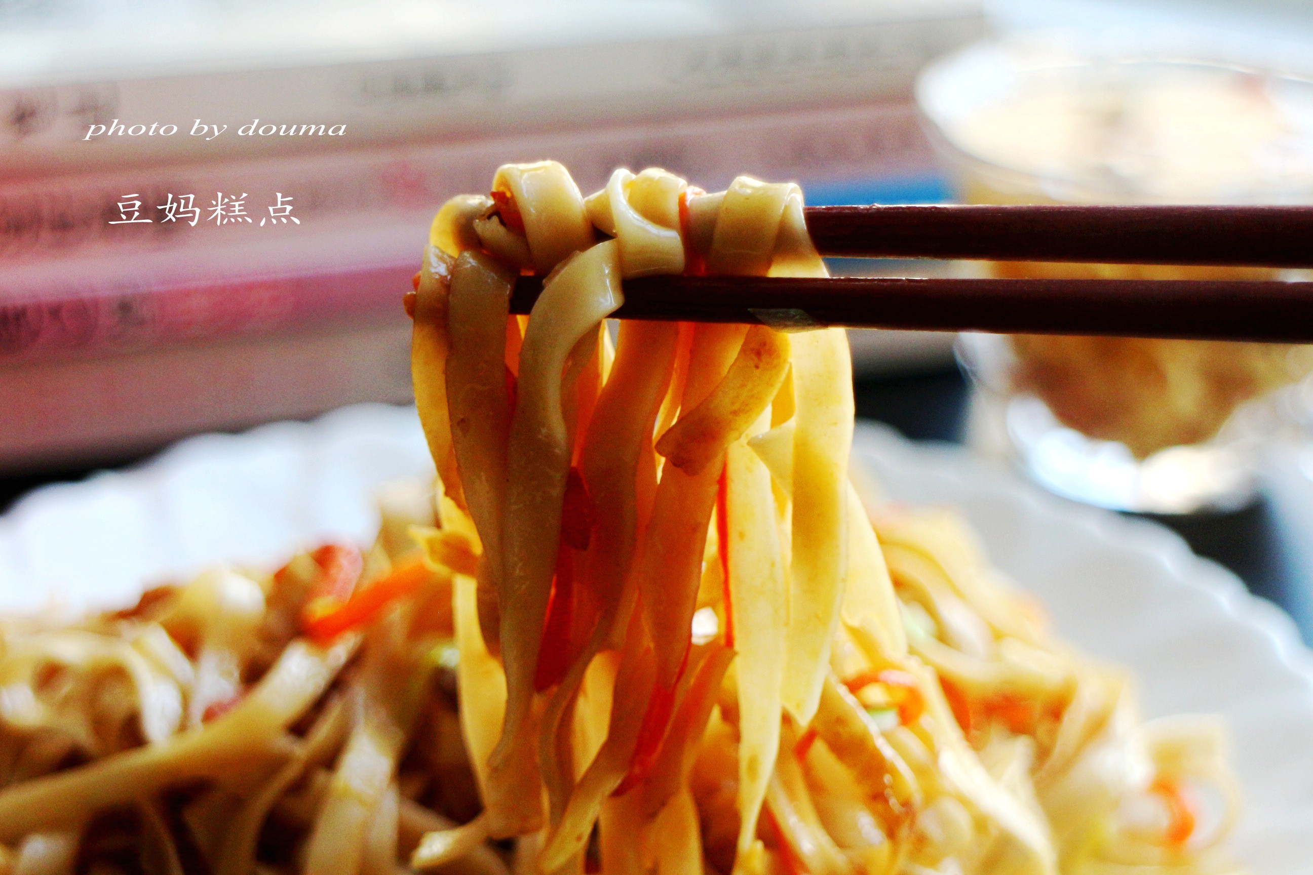 用湿面条不焯水如何做炒面,炒面专用面条不粘不坨