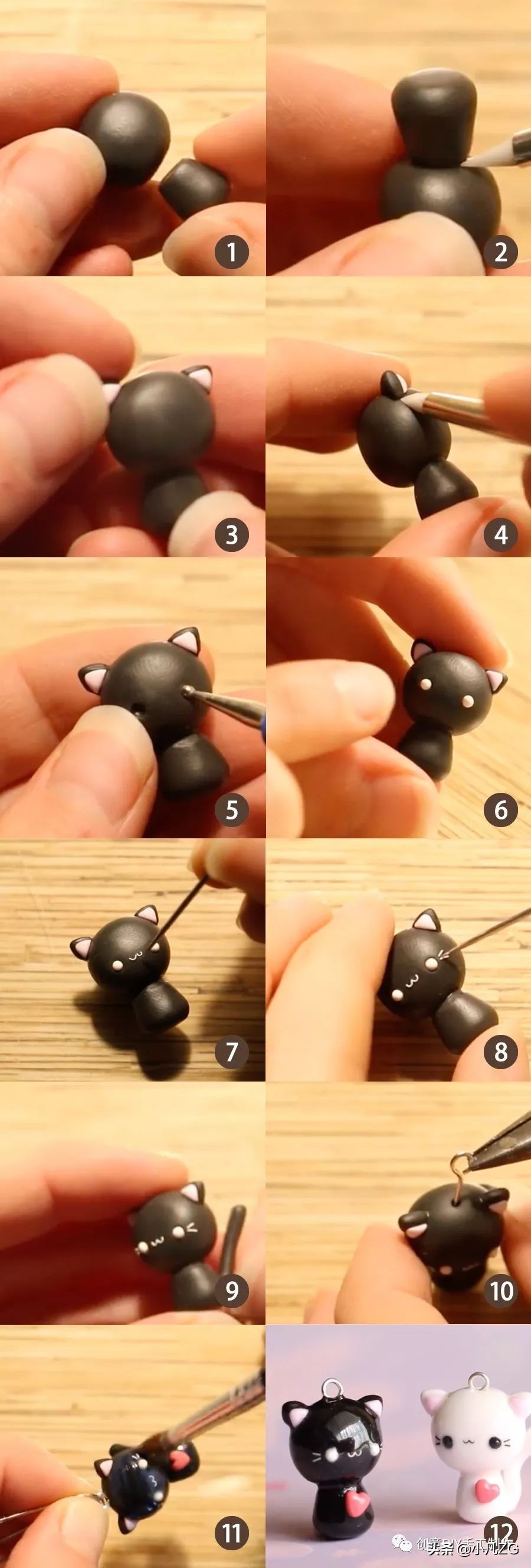 马卡龙动物教程,制作各种可爱小动物的马卡龙