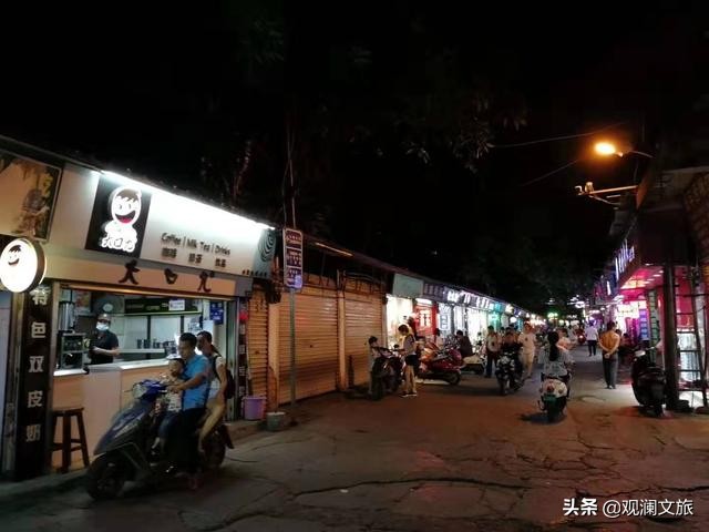 南宁商业街地摊,南宁地摊最大的街道