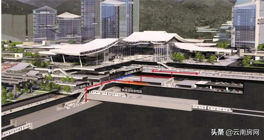 昆明西和所有火车站都不一样，这才是中国TOD的正确打开方式