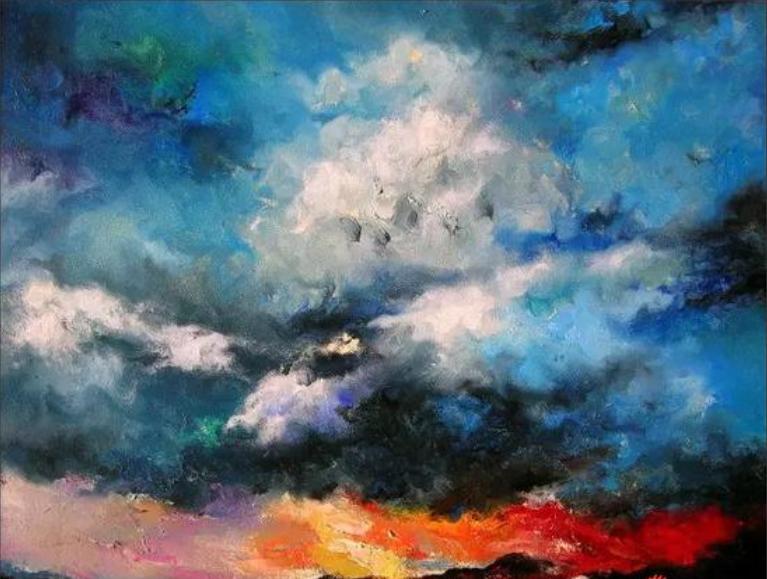 赏云时代，李谦谦教你如何画云彩