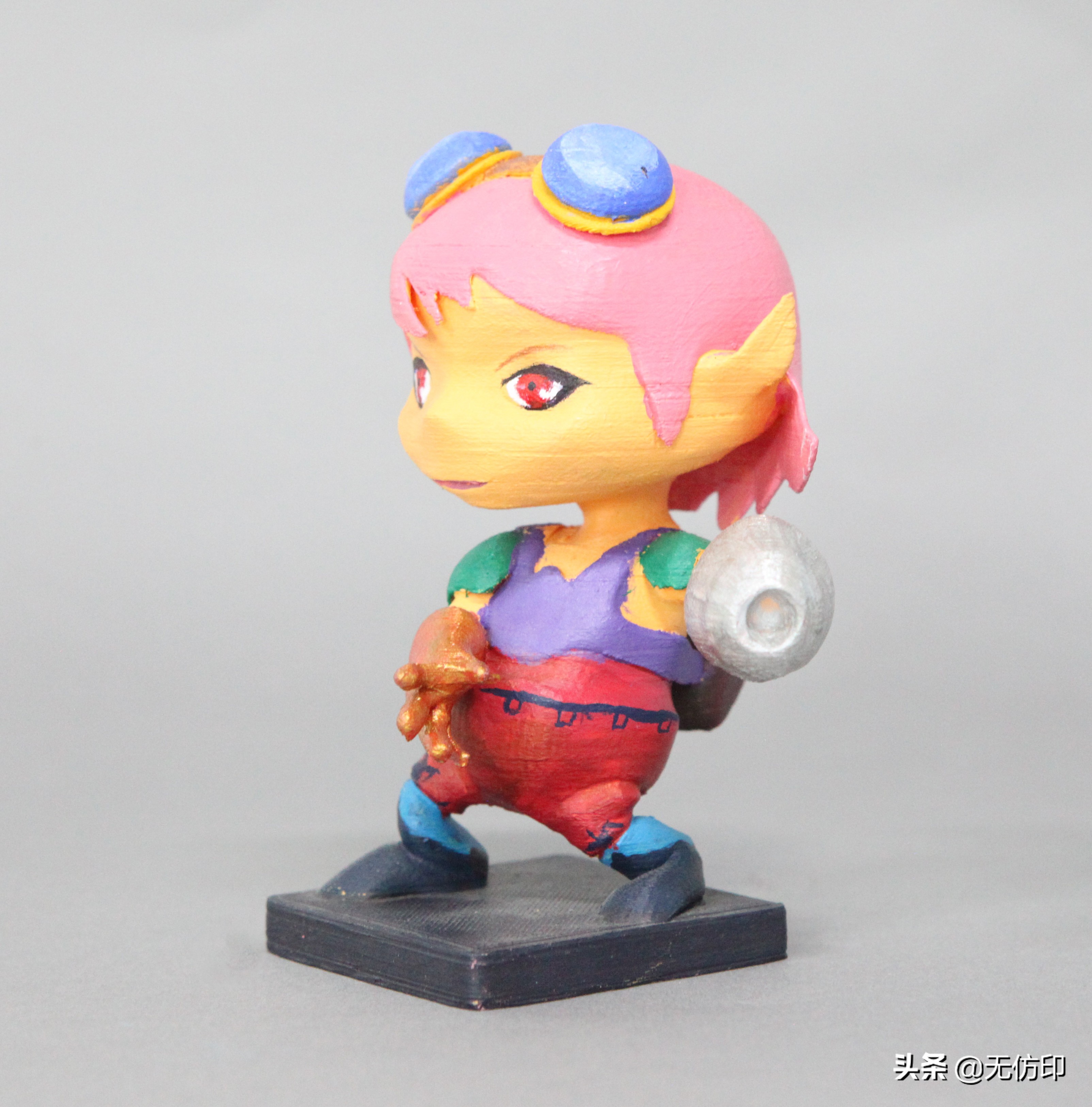 3d打印的手办断了用什么胶水,粘土手办英雄联盟