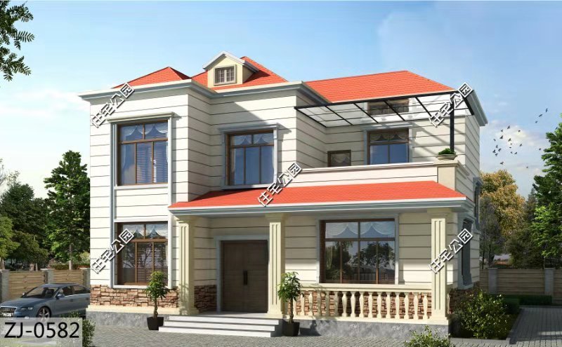 把房子交给农村堂弟，17万盖两层，建成村里头一栋别墅