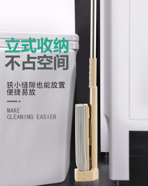 免手洗拖把自动拧水,懒人伸缩自动拧水拖把