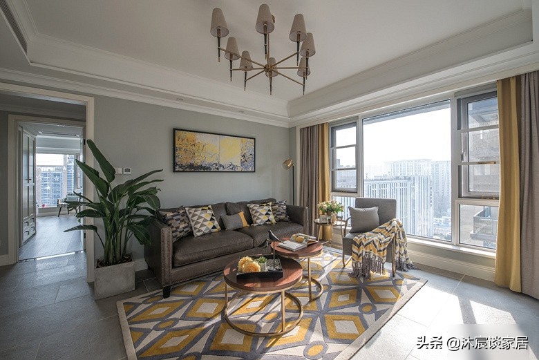 当北欧风格遇上新中式,北欧混搭美式小户型装修