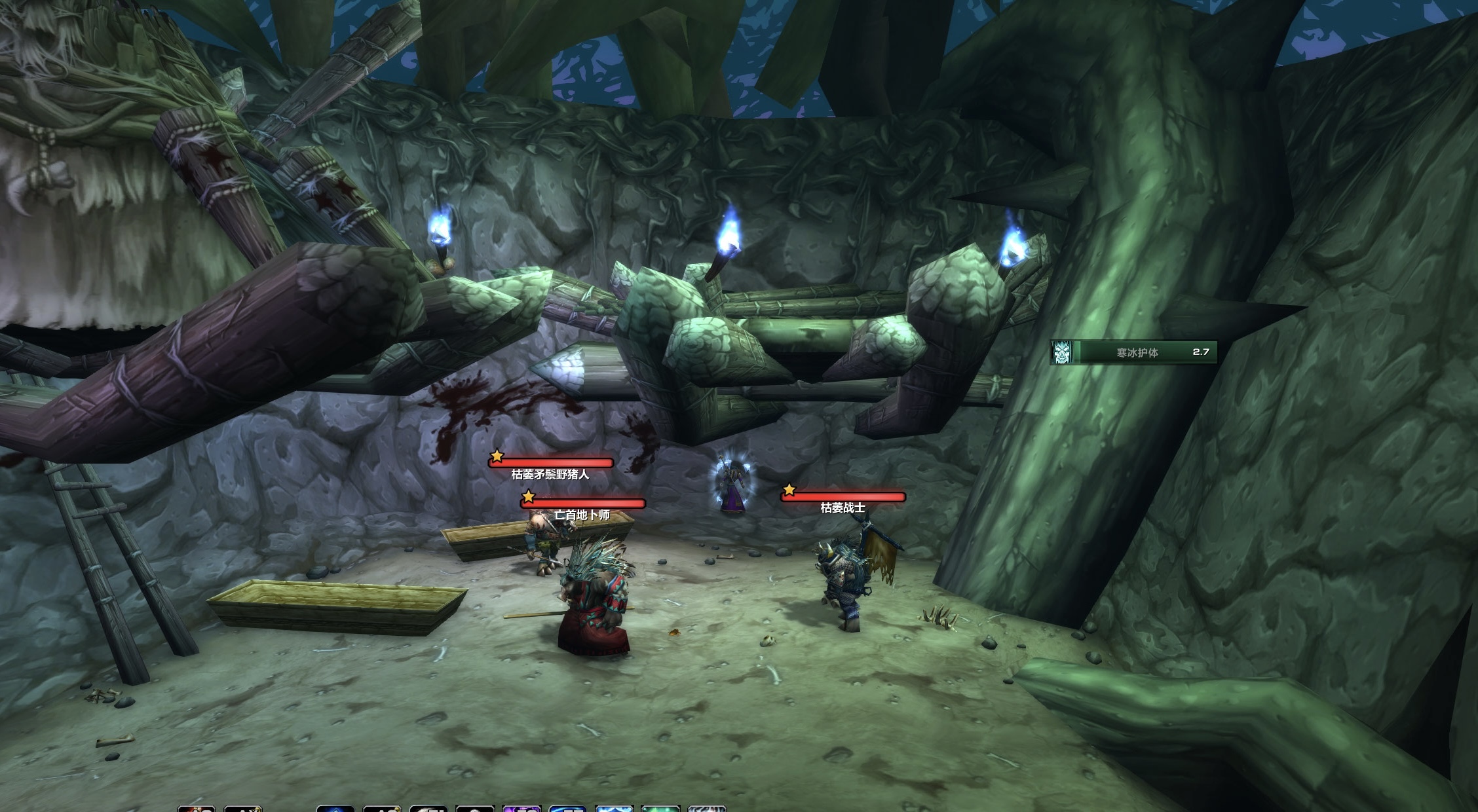 魔兽世界怀旧服开荒刷怪点,魔兽世界怀旧服凄凉之地白骨之谷