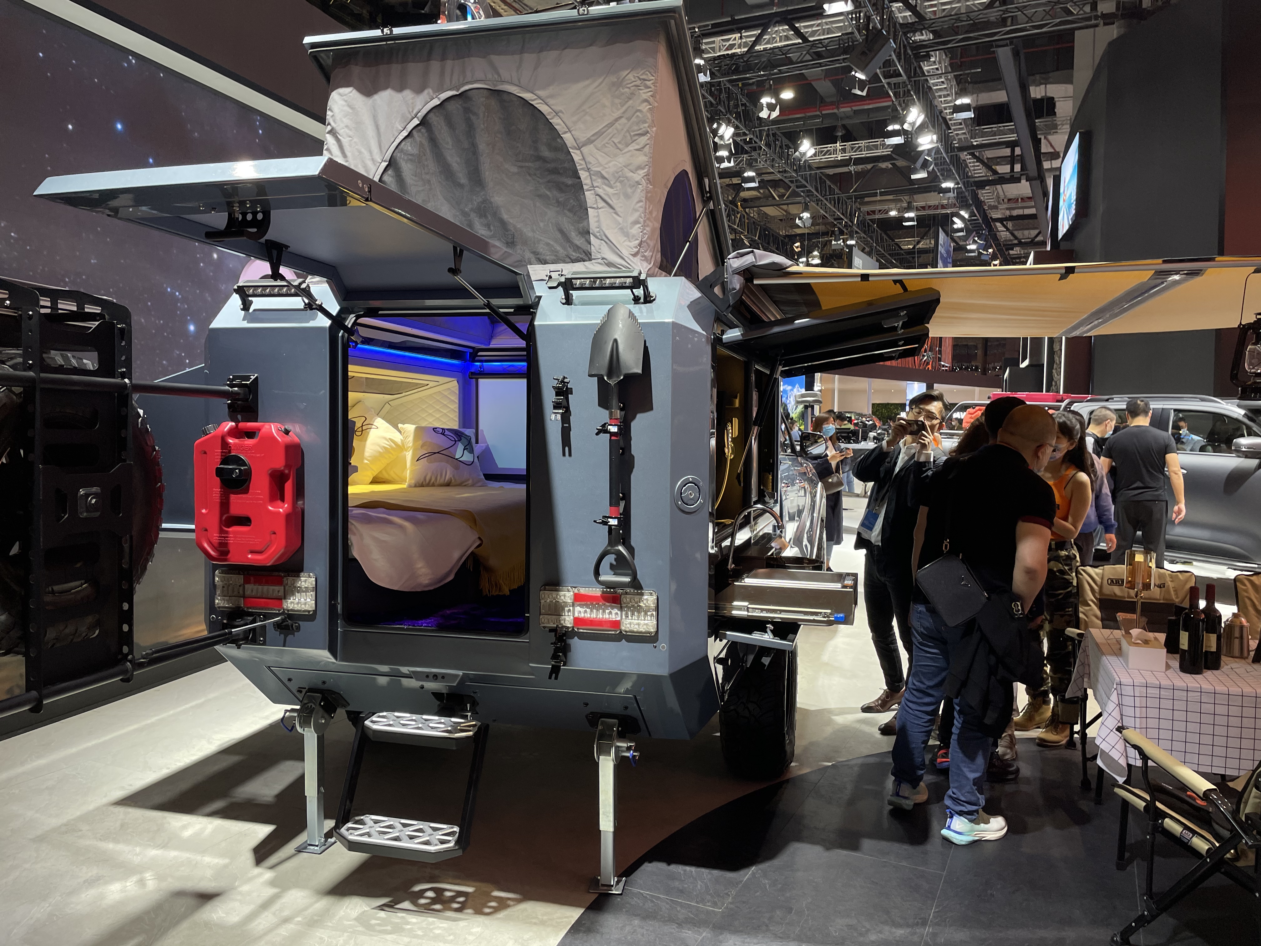 长城炮房车上海车展,上海车展长城炮旅居版