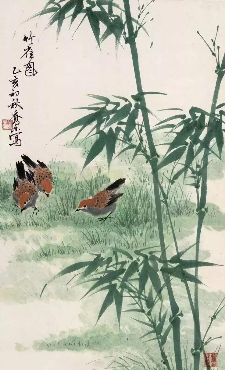 古今十大名家笔下的雪竹,这三位大师画雪景绝美