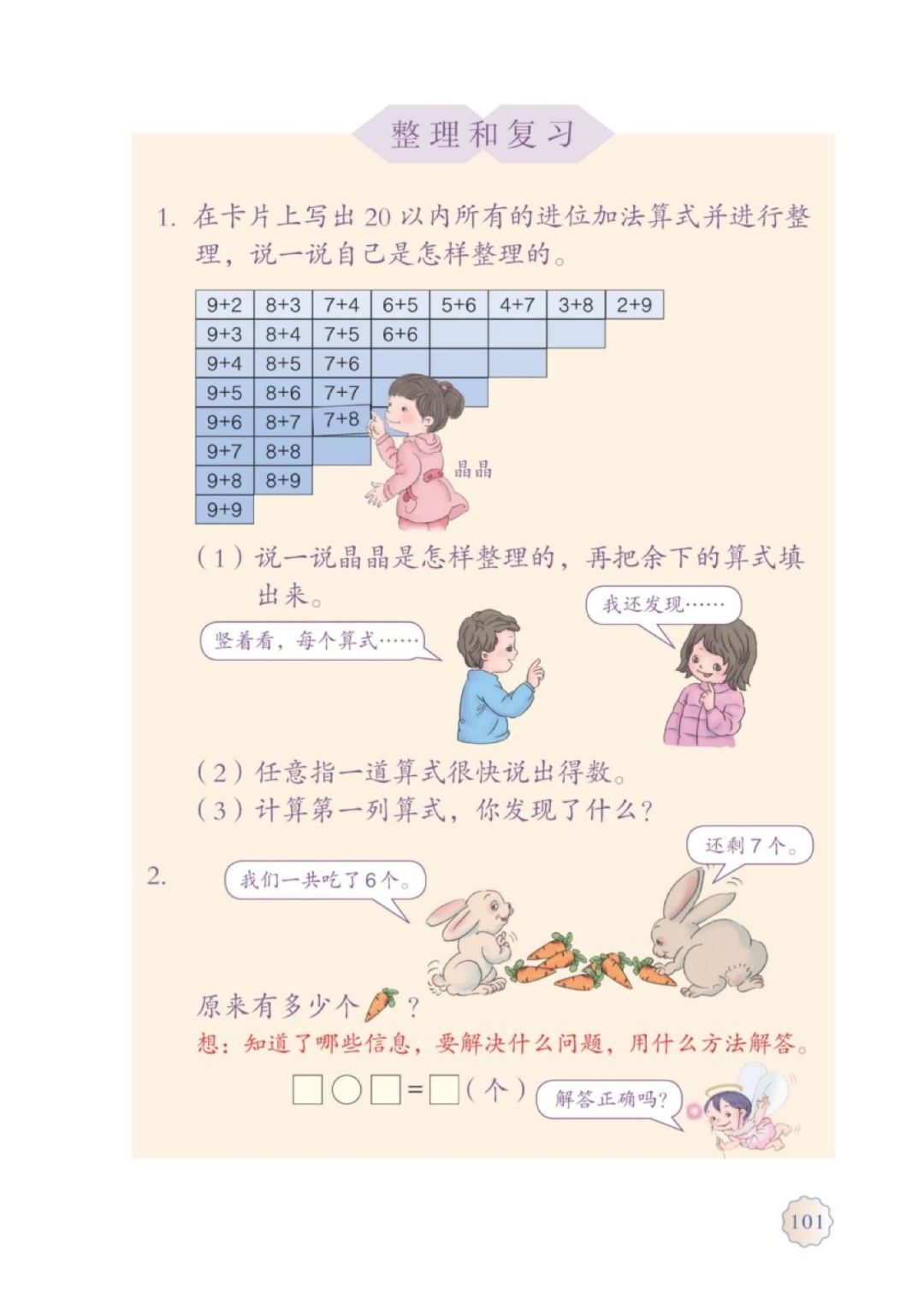 一年级上册数学课本全集讲解,苏教版一年级数学上册课本