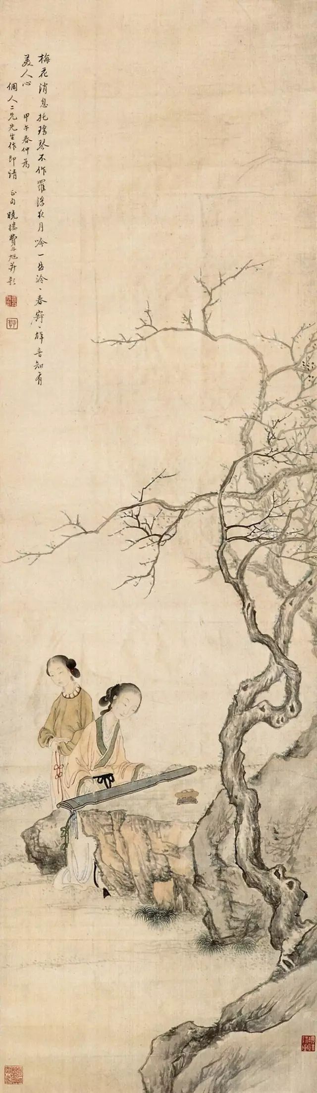 能懂他的，只有画中这些美人儿