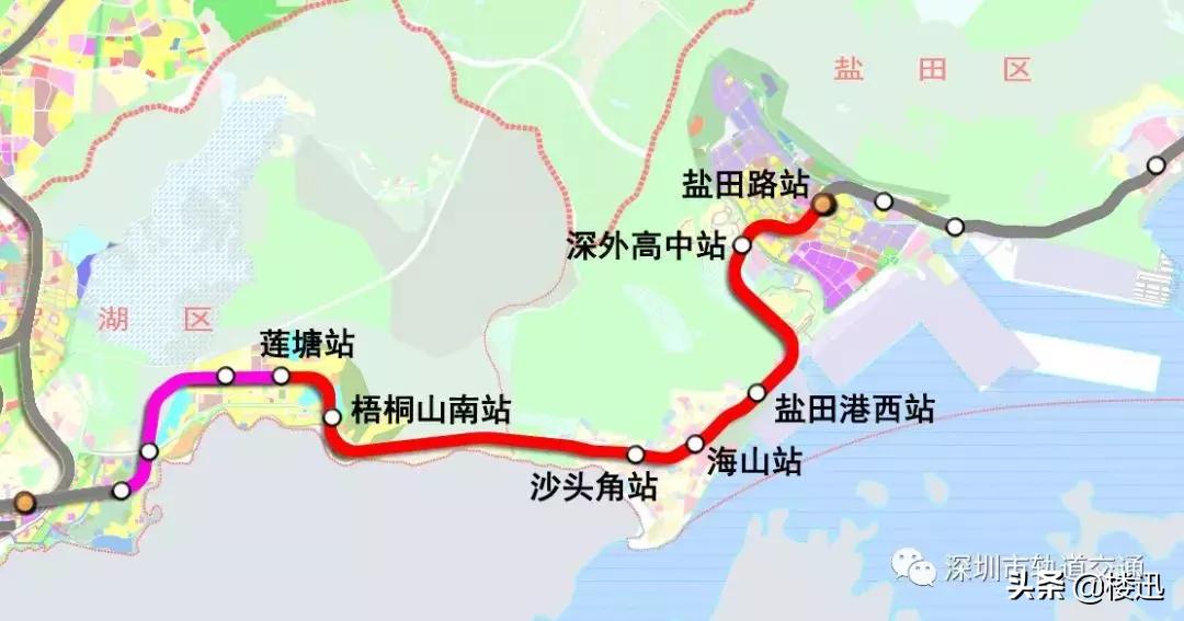 深圳地铁9号线刚开通的时候,深圳8号线地铁二期开通时间