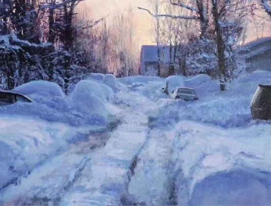 中国小幅油画作品大展作品集,三峡丹青油画作品