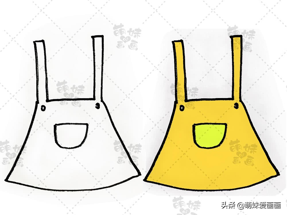 夏天主题儿童画简笔画,人物简笔画简单又漂亮手抄报