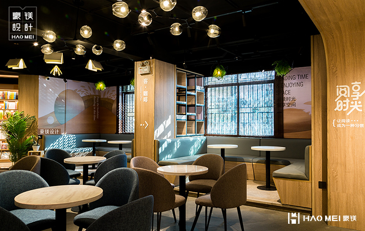 书店装修漂亮如何点赞,42平米书店装修效果图
