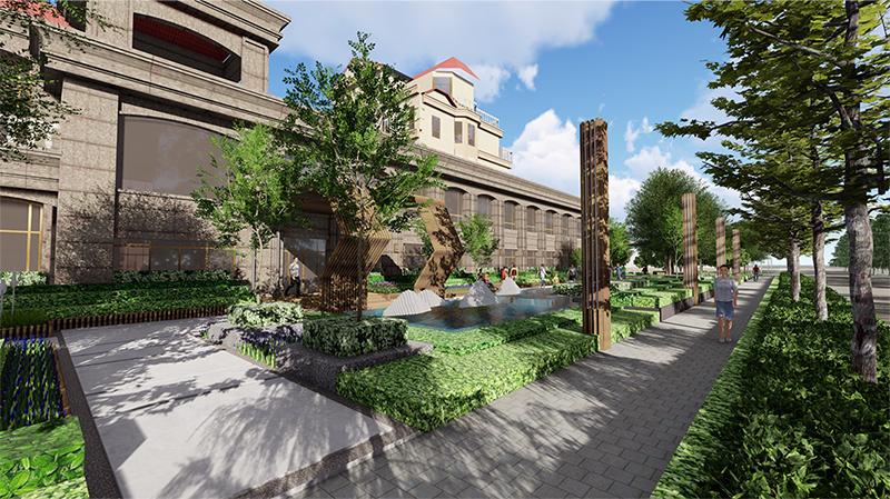 打造小区景观设计,简单住宅装修设计案例大全