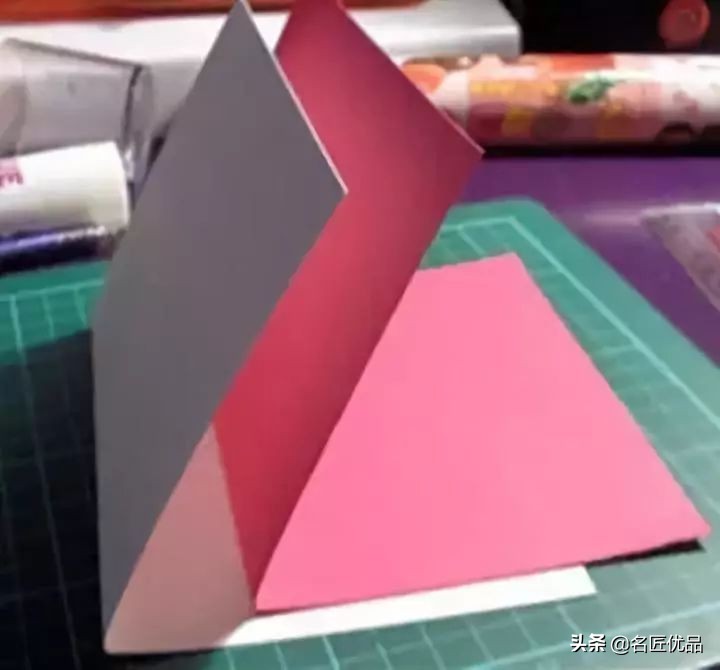 彩纸手工制作立体重阳节,九九重阳节贺卡剪纸