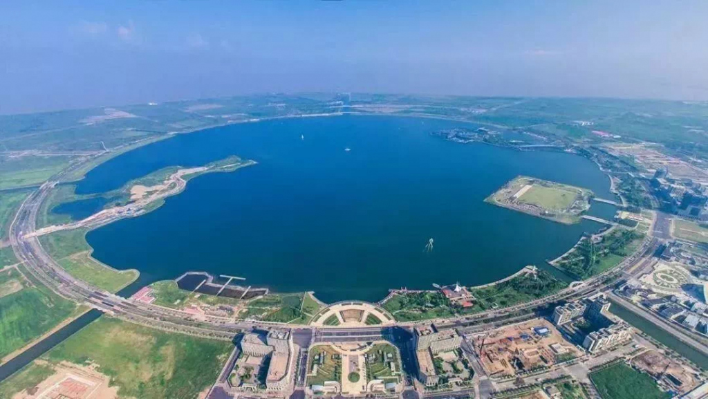 上海规划淀山湖新区,上海环淀山湖区