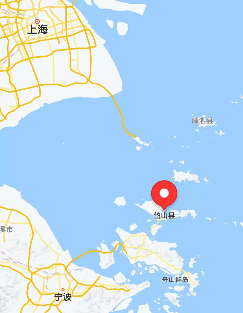 建在小岛上的县城,浙江舟山岱山县简介