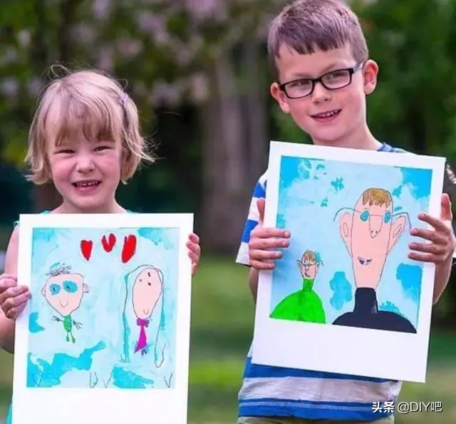 父亲节礼物手工教程使用白色的纸,8-12岁父亲节手工礼物卡纸