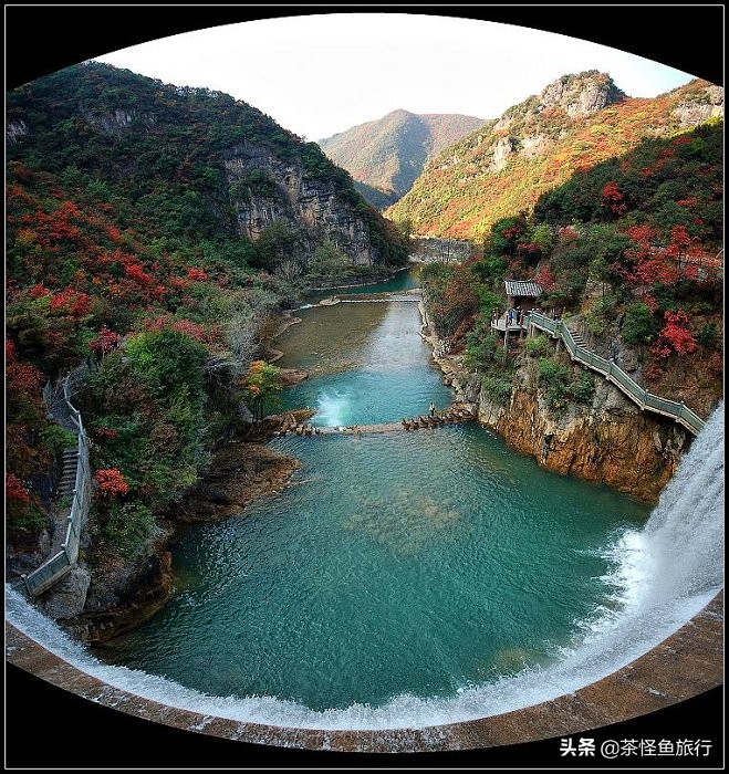 宜昌小九寨五龙河,旅游推荐2-3天游玻璃栈道