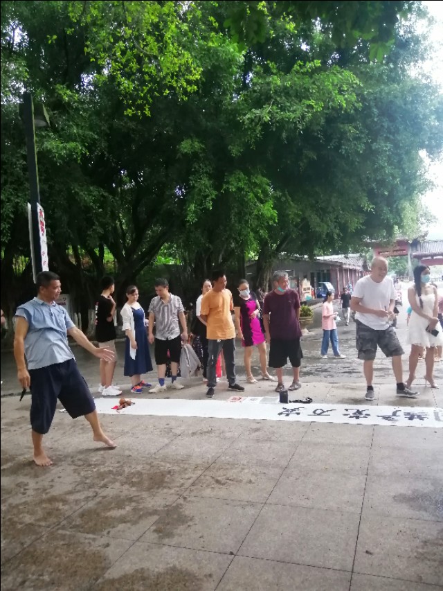 东莞旗峰公园掠影,东莞旗峰公园大体俯视图片